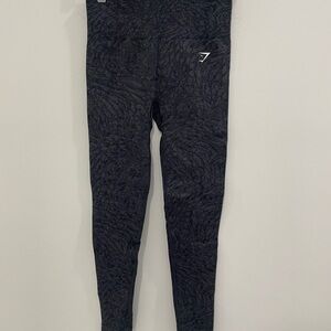 Gymshark Adapt Animal Black Patterned Leggings